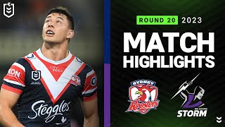 NRL 2023 | Sydney Roosters v Melbourne Storm | Match Highlights