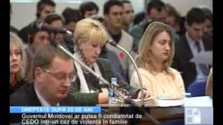 Moldova condamnată la CEDO pentru violenţă în familie
