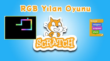 18 - Scratch ile Blok Tabanlı Kodlama - RGB Yılan Oyunu