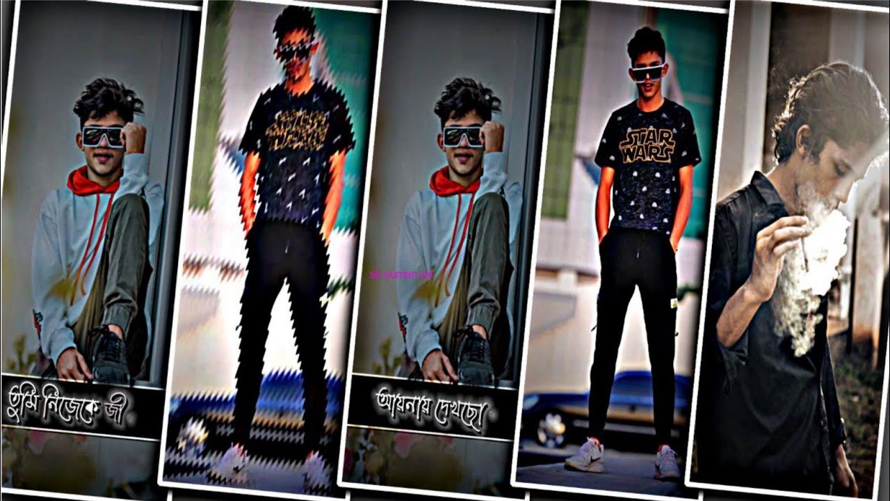 Bengali Attitude Dialogue Status Video Editing In Alight Motion | Tumi Nijeke Jibone Aynay | XML