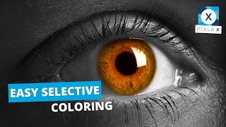 Easy Selective Coloring | Pixlr X