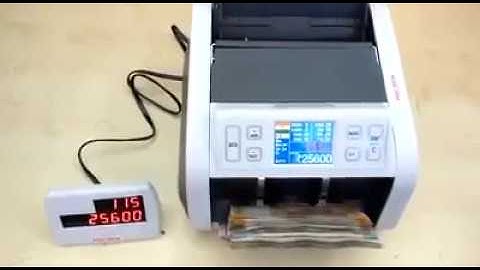 precision inc70 mix note value counting machine