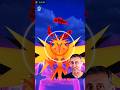 Doing dynamax Zapdos raid battle for the first time in #pokemongo #shorts #pokemon