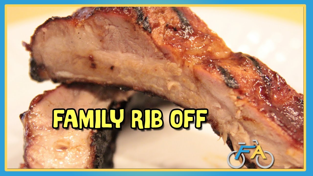 Family Rib Cook Off - YouTube