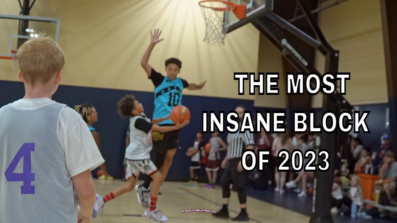 The biggest BLOCK in AAU history 😆| Hooper Highlights