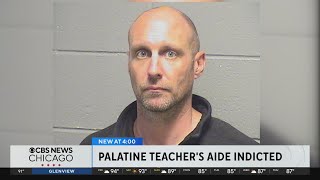 Teacher's aide in Palatine, Illinois, charged with allegedly sharing child porn