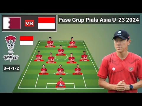 🔴 Live Hari Ini !! Qatar vs Indonesia U-23 ~ Prediksi Line Up Indonesia Bersama Arkhan &amp; Rio