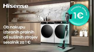 Hisense Kupite Pralni Stroj In Pridobite Sesalnik Za Samo 1