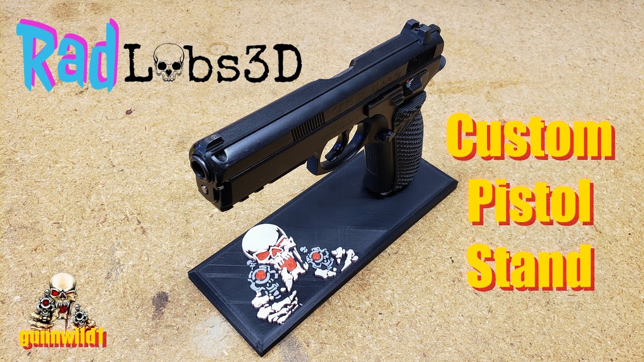 Rad Labs 3D Pistol Stand