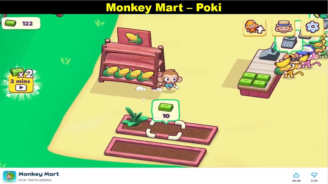 Gameplay – Monkey Mart (POR TINYDOBBINS) 