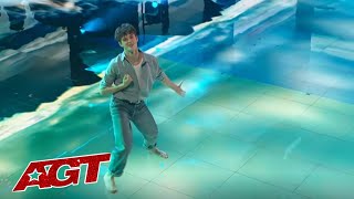 Australian Teen Solo Dancer OWNS The Americas Got Talent Stage LIVE | Max Ostler