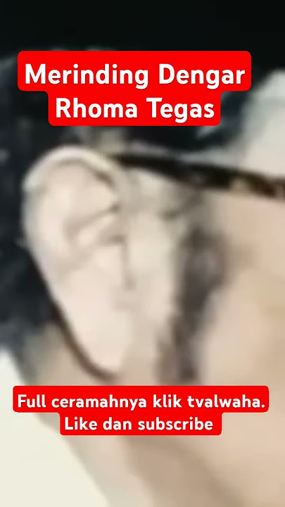 goosebumps hearing Rhoma's firm words, #shorts #rhomairama