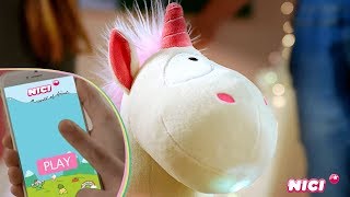 Fun with NICI's interactive unicorns - English TV-spot screenshot 1