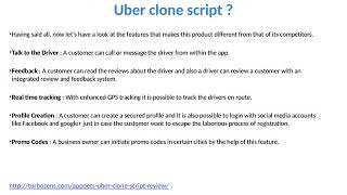 Appoets Uber Clone Script Review