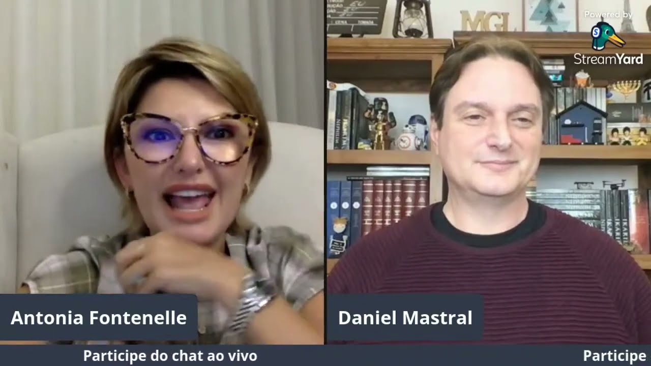 Daniel Mastral -Fala sobre a  Nova Ordem Mundial ( Na Lata com Antonia Fontenelle)