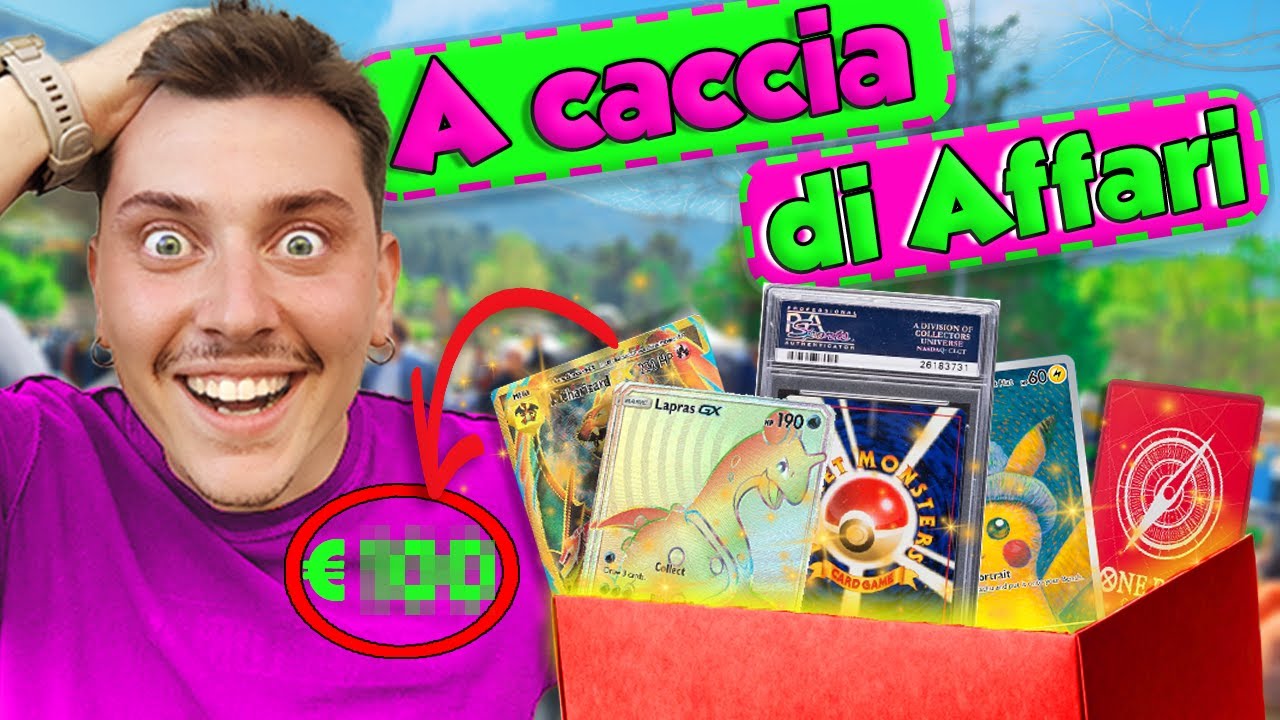 Al mercatino dell'usato a caccia di rarità pokemon PT.20 *CARTE MAI VISTE*