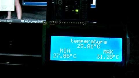 Comunicação serial com arduino em display LCD