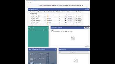 How to link Google Classroom to Aeries