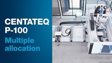 HOMAG CNC-Processing center CENTATEQ P-100 | Multiple use 2-field panel processing