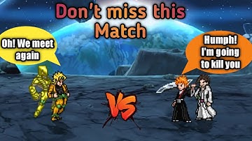 Dio K1 VS Ichigo & Aizen in Jump Force Mugen