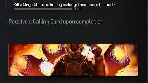 Call Of Duty - Modern Warfare III - Zombies - Kill A Mega Abomination By Making It Swallow A Grenade