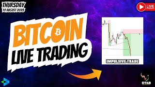LIVE CRYPTO TRADING | LIVE BITCOIN TRADING in Delta Exchange | DT4B
