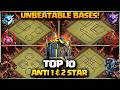 TOP 10 TH17 WAR BASE! New Th17 Bases🔥Th17 Anti Thrower & Anti Root Rider Bases + Th17 vs Th18 Attack