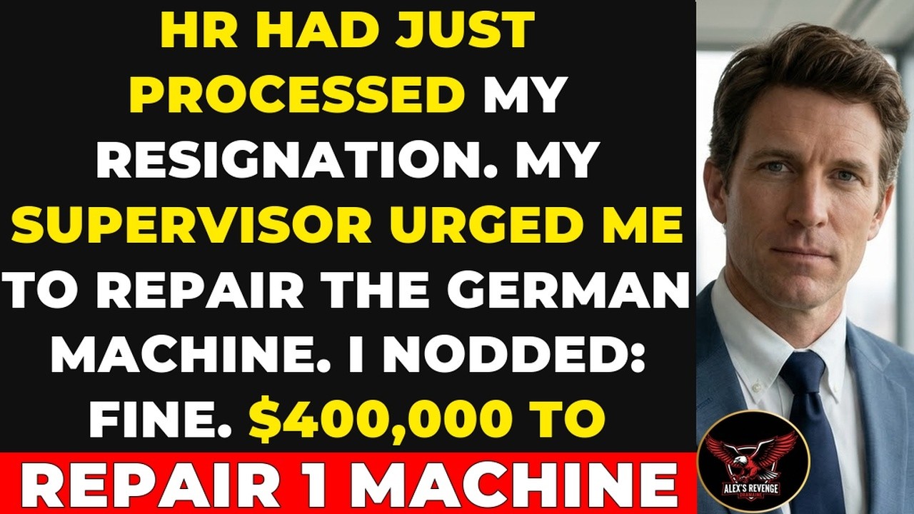 I had just handed in my badge and walked out the security gate for good when my supervisor called, screaming that the multi-million-dollar machine had seized up. "Get back here and fix it," he...