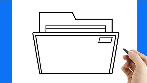How To Draw A Folder