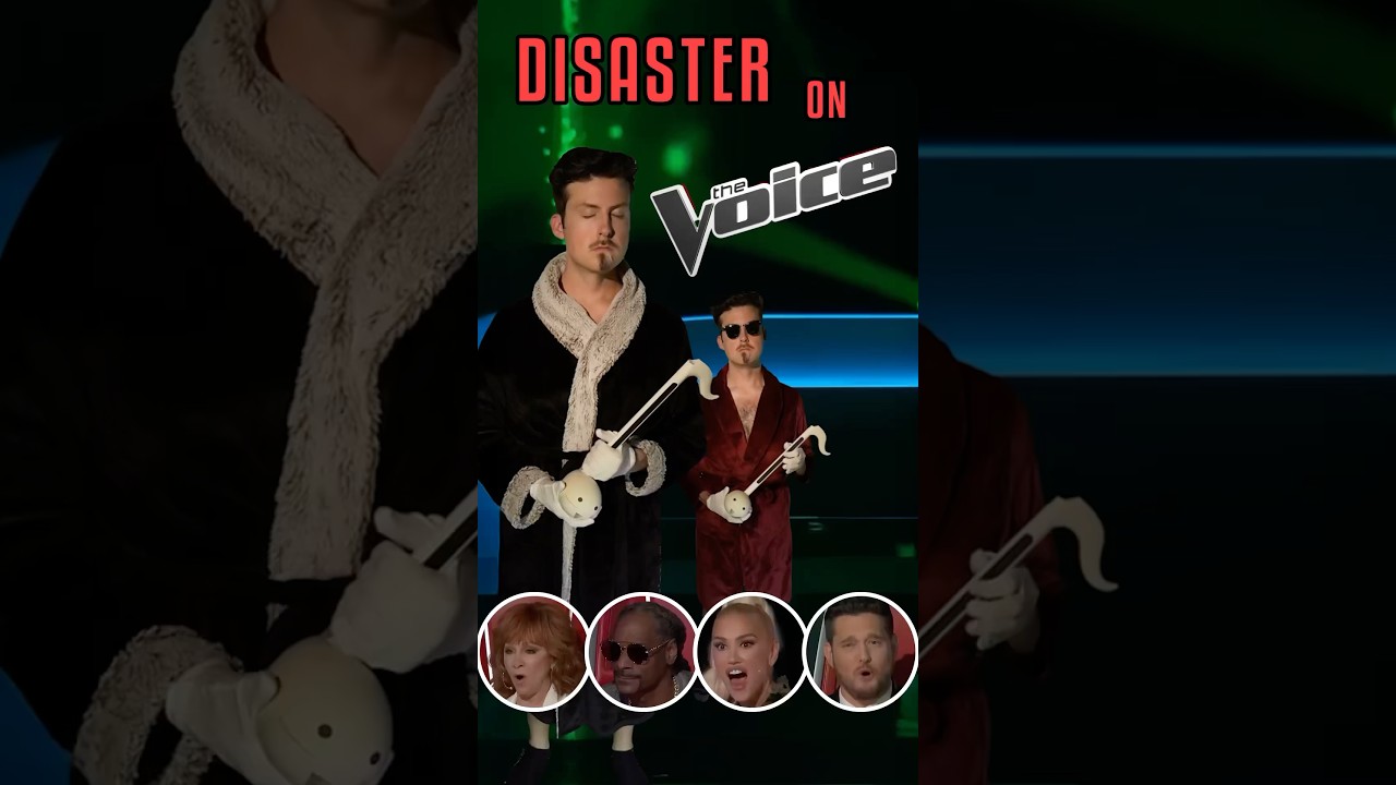Man with otamatone shows up to The Voice to play Luther #michaelbuble #funny #music #comedy