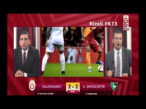 Galatasaray 8-9 Denizlispor - Gs tv Gol Anları - ZTK \