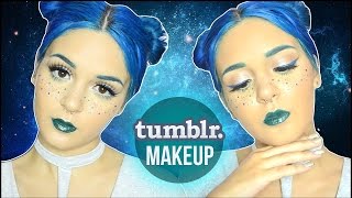 MAQUILLAJE INSPIRADO EN TUMBLR ⭐️ 