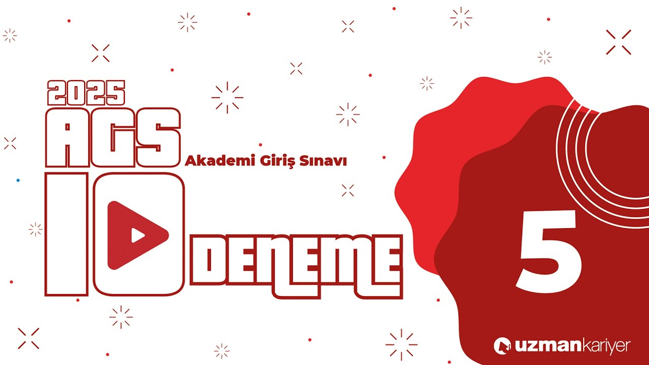 2025 - AGS DENEME 5 -  MEVZUAT SORU ÇÖZÜMLERİ