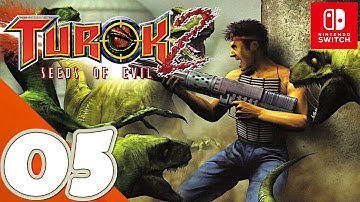Turok 2 Remastered [Switch] - Gameplay Walkthrough Part 5 Hive of the Mantids - No Commentary