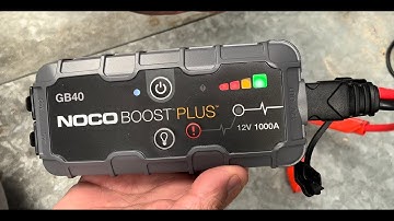Noco boost plus gb40 1000amp lithium jump starter