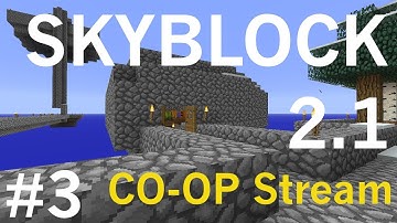 Skyblock 2.1 - Co-op stream - Episode 3 - Mob Spawner (part 1)