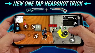 Handcam - New One Tap Headshot Trick 😈 [ M1887 + M1014 ] New Headshot Trick Free Fire 