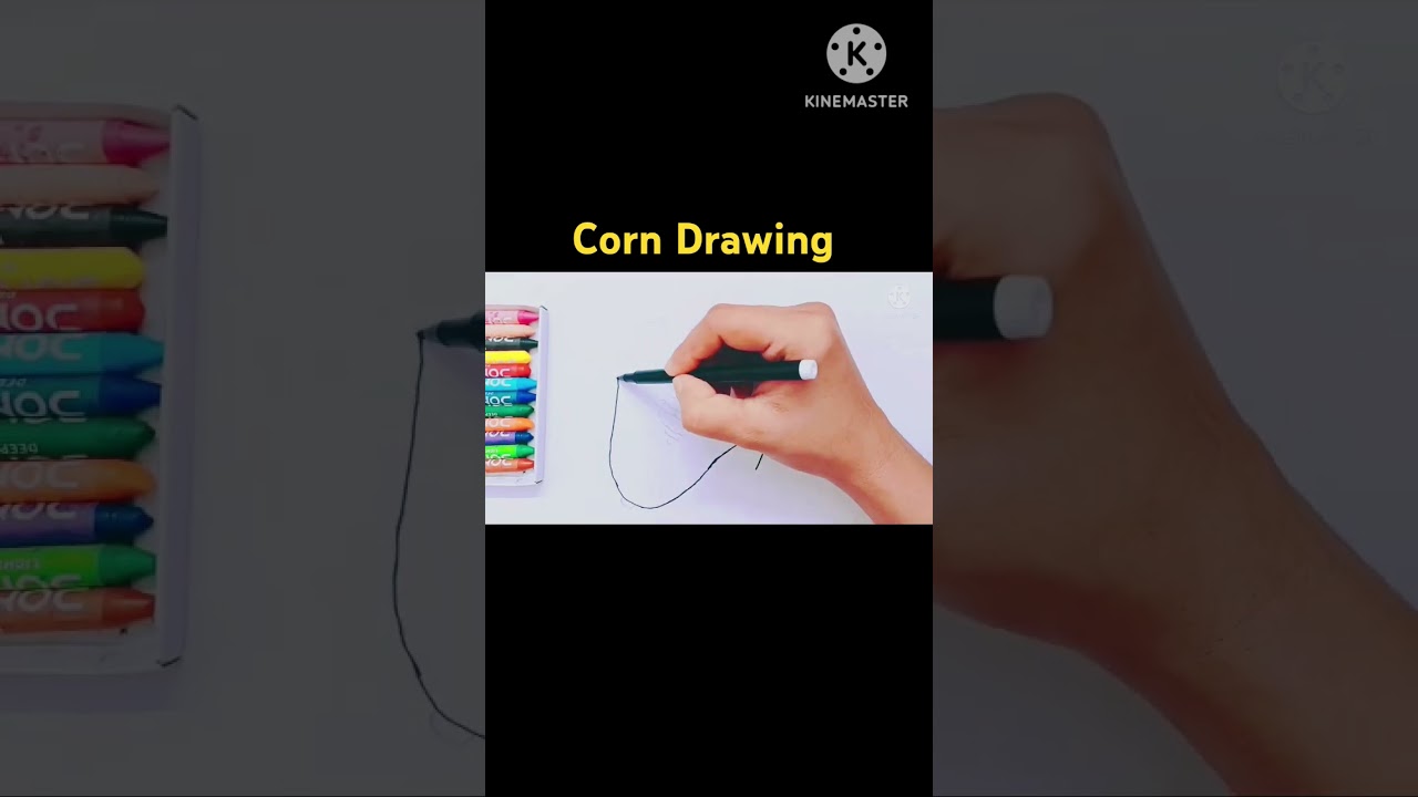 Corn Drawing 🌽 