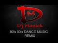 80s 90s dance music remix  dj maniek 