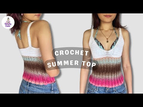 Crochet summer top