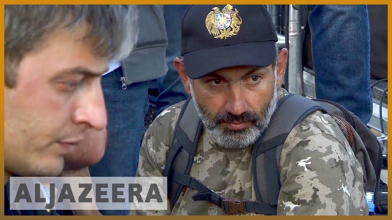 🇦🇲 عودة المتظاهرين إلى شوارع أرمينيا بعد إلغاء المحادثات | الجزيرة الإنجليزية
