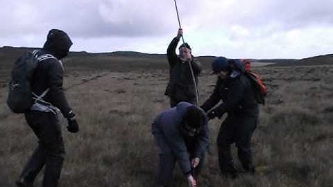peat depth video Boddle Moss