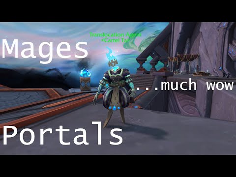 Shadowlands - Oribos Mage Portal Trainer