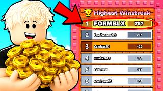 I Got HIGHEST MINIGAME WINSTREAK to Get RICH in Escape Tsunami...