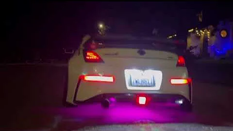 Korjo underglow kit on my 350z