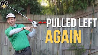 Stop Pulling Golf Shots ➜ Hit Straight Instead