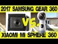 Comparison review: Xiaomi Mijia Mi Sphere 3.5K panoramic 360 camera vs. 2017 Samsung Gear 360