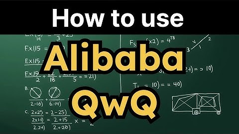 How to use Alibaba Qwen QwQ reasoning model for free ?