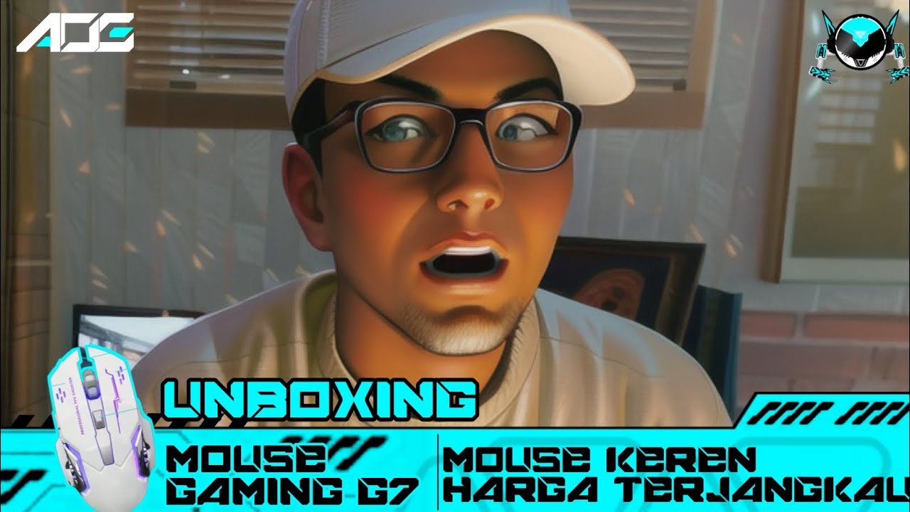UNBOXING MOUSE GAMING MURAH DI TOKO ONLINE