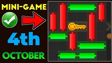 4th October Hamster kombat Daily Mini-Game (Puzzle Solved) in few Second